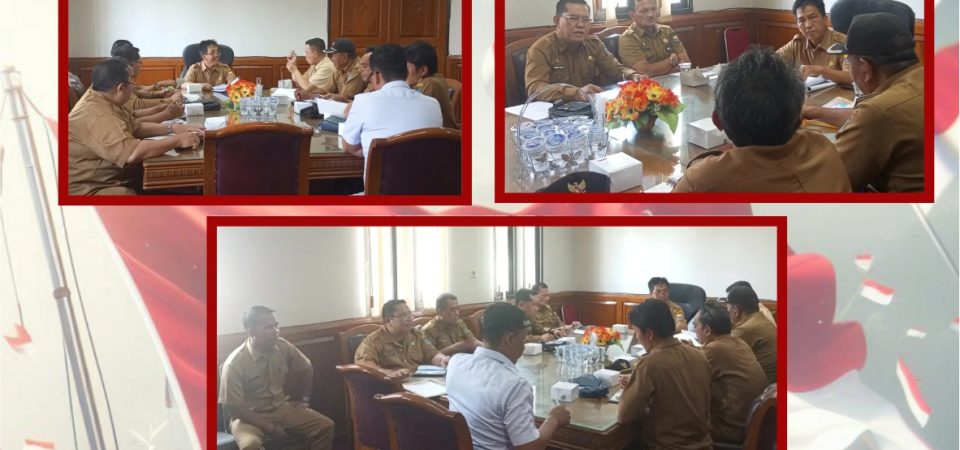 RAPAT MENINDAKLANJUTI PERMASALAHAN KONFLIK LAHAN SALAH SATU ANGGOTA MASYARAKAT DI DESA TELUK PANGKAH, KEC. TEBING TINGGI, KAB. TANJUNG JABUNG BARAT.